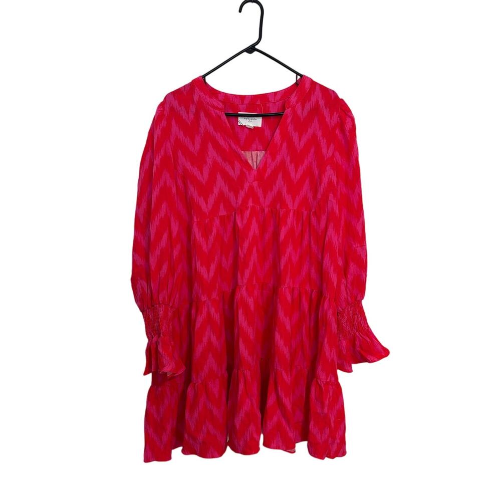 Tuckernuck Pomander Place Hot Pink Ikat Kenzo Dress